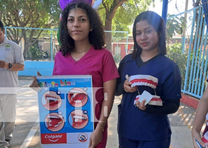 Foto: Jornada de salud bucal en Managua con estudiantes de Odontología / TN8