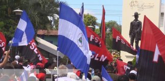 Foto: Homenaje al General Sandino por toda Nicaragua / TN8