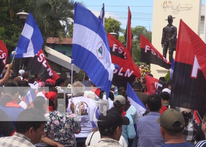 Foto: Homenaje al General Sandino por toda Nicaragua / TN8 Foto: Homenaje al General Sandino por toda Nicaragua / TN8