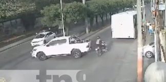 Foto: Violento accidente de tránsito en Villa Soberana, Ciudad Sandino / TN8