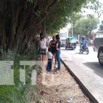 Tragedia en Veracruz: Chavalo ciclista muere al caer bajo un camión Foto: Mortal accidente en Veracruz, cercano a Nindirí, Masaya / TN8