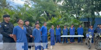 Foto: Presos por diversos delitos en Chinandega / TN8