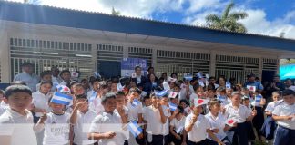 Foto: Remodelación de aulas en colegio de Masatepe, con apoyo de Japón / TN8