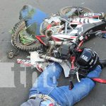 Foto: Aparatoso accidente de tránsito en la Rotonda El Periodista, Managua / TN8