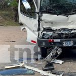 Juigalpa registra accidente: Bomberos liberan a hombre tras fuerte impacto Foto: Fuerte accidente en Juigalpa, Chontales / TN8