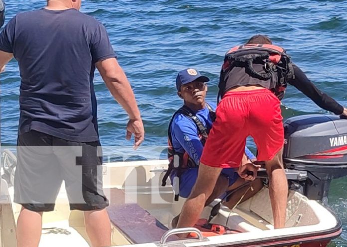 Foto: Encuentran cuerpo en la Laguna de Xiloá / TN8 Foto: Encuentran cuerpo en la Laguna de Xiloá / TN8