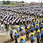 Caribe Sur refuerza la seguridad: 3,289 policías voluntarios juramentados Foto: Juramentación de policías voluntarios en el Caribe Sur / TN8