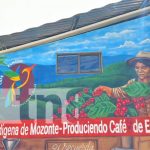 El mural que está causando furor en Mozonte: Ríos, colinas y buen café Foto: Mozonte, un lugar único en Nueva Segovia / TN8