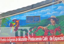 El mural que está causando furor en Mozonte: Ríos, colinas y buen café Foto: Mozonte, un lugar único en Nueva Segovia / TN8