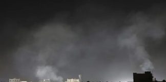 Foto: Noche de terror en Yemen /cortesía