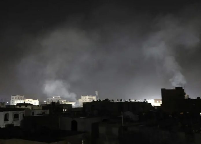 Foto: Noche de terror en Yemen /cortesía