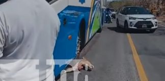 Foto: Fuertes accidentes en Rivas/TN8