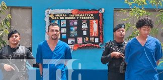 Foto: Policía nacional captura a varios delincuentes de Rivas y Masaya/TN8