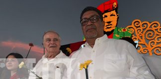 Foto: Caminata en Managua en honor al Comandante Hugo Chávez/TN8