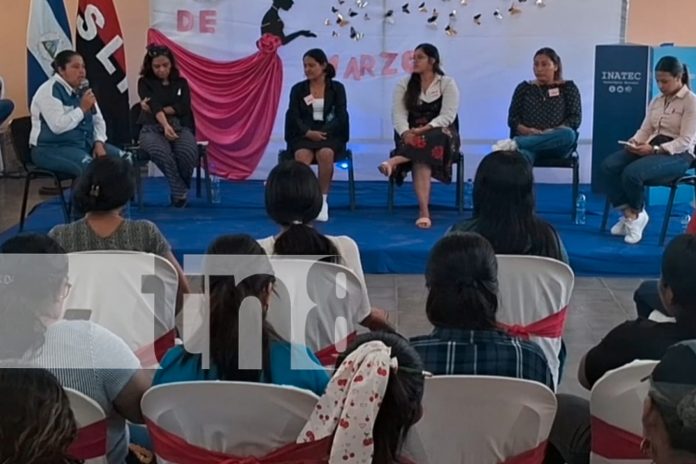 Foto: Jinotepe, Carazo conmemora el día de la Mujer/TN8