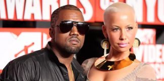 Foto: Amber Rose sobre Kanye West /cortesía