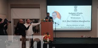 Foto: India y Nicaragua fortalecen lazos con histórica visita del Ministro Pabitra Margherita/TN8