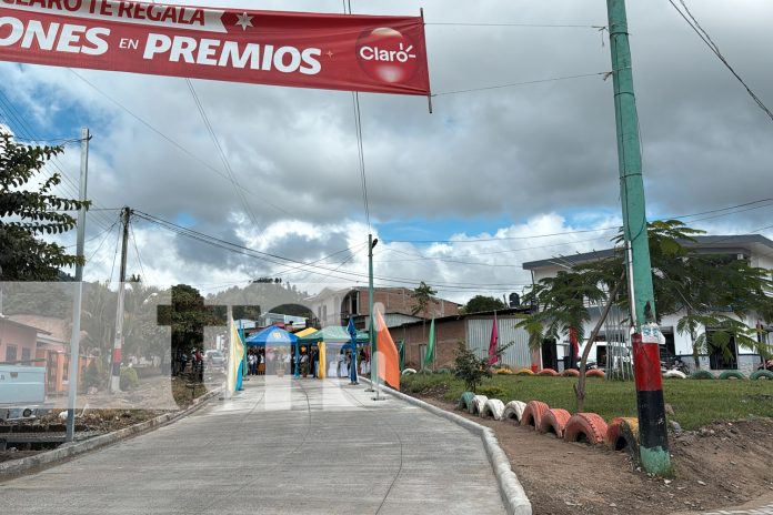 1 Foto: Alcaldía de Jalapa inaugura nueva infraestructura vial en el sector 10, La Garita/TN8