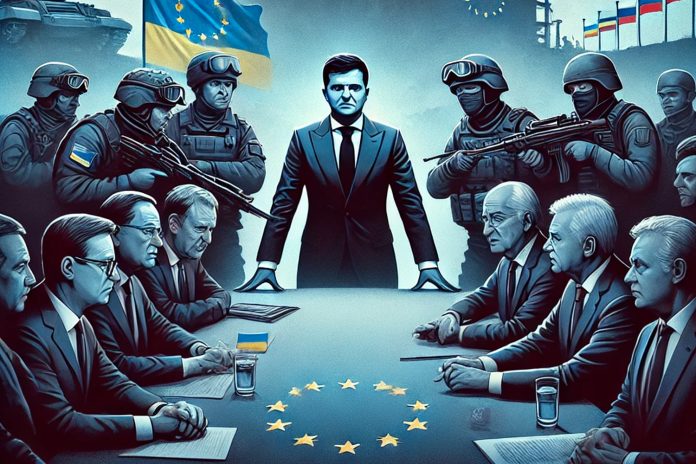 Foto: Zelensky y la UE: Entre la guerra y la desesperación política/Cortesía