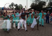 Foto: Nueva Guinea arranca celebraciones por sus 60 años con un deslumbrante carnaval/TN8