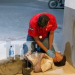 Foto: Joven convulsiona en Estelí/TN8