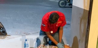 Foto: Joven convulsiona en Estelí/TN8