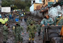 Aumenta a 11 el número de fallecidos por intensas lluvias en Ecuador Foto: Deslizamientos y crecidas de ríos en Ecuador/Cortesía