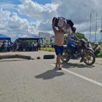 Protestas y bloqueos persisten en Bolivia por falta de combustible Foto: Protestas en Bolivia /cortesía