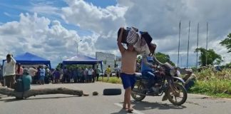 Foto: Protestas en Bolivia /cortesía