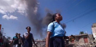 Foto: Extrema violencia en Haití /cortesía