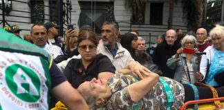 Foto: manifestación en Argentina /cortesía