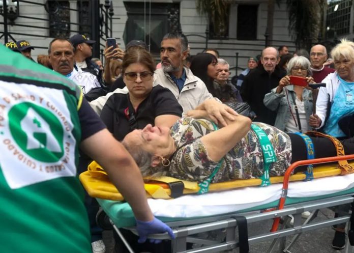 Foto: manifestación en Argentina /cortesía Foto: manifestación en Argentina /cortesía