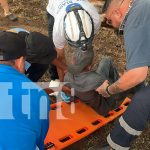Hombre de la tercera edad resultó lesionado tras accidente en Juigalpa Foto: Lamentable accidente en Juigalpa, Chontales/TN8