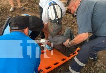 Hombre de la tercera edad resultó lesionado tras accidente en Juigalpa Foto: Lamentable accidente en Juigalpa, Chontales/TN8
