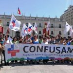Trabajadores de la salud protestan en Chile tras abandono gubernamental Foto: Paro nacional de salud en Chile /cortesía