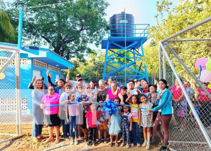 Foto: El agua potable llega a Chinandega /TN8 Foto: El agua potable llega a Chinandega /TN8