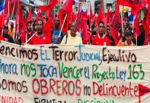 Protestas en Panamá tras aprobarse la reforma a la Caja de Seguro Social Foto: Huelga en Panamá /cortesía