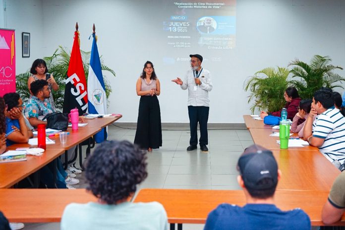 Foto: Inicia Taller Avanzado de Cine Documental en Nicaragua/Cortesía
