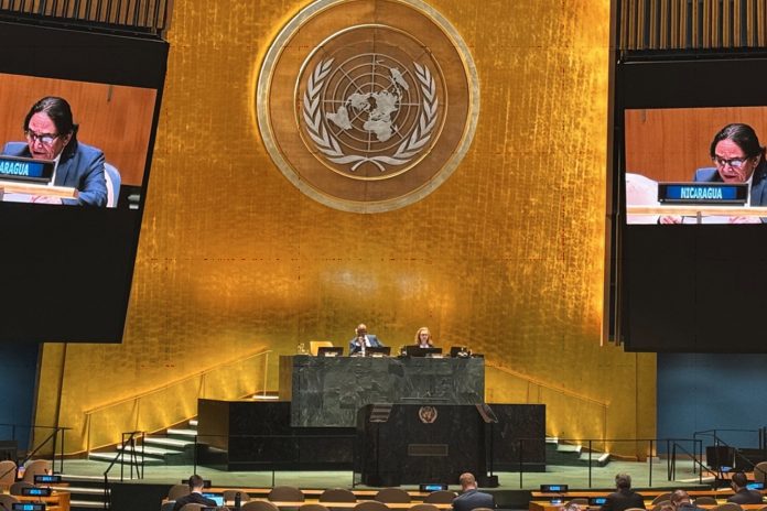 Foto: Nicaragua reafirma su compromiso con la paz y el respeto a la diversidad en la ONU/Cortesía