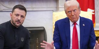 Foto: La fallida reunión entre Zelenski y Trump /cortesía