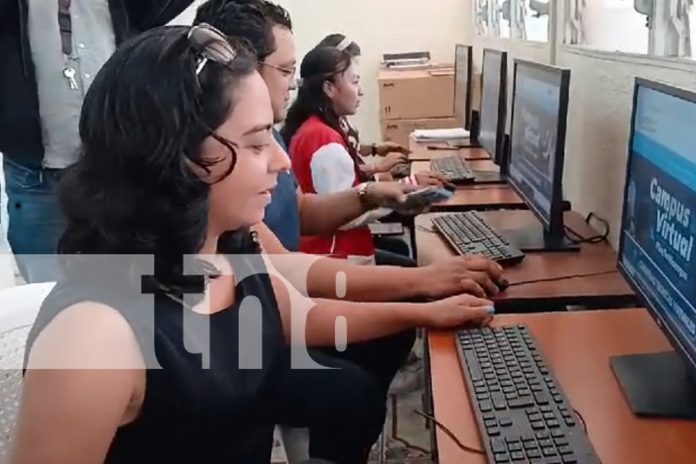Foto: Joven de Jinotepe con discapacidad visual conquista la educación/TN8