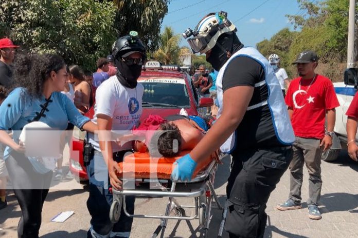 Foto: Fatal accidente en el barrio 18 de mayo de Estelí/TN8