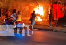 Moto quemada y accidentes graves registrados en menos de 6 horas en Managua Foto: Moto quemada y accidentes graves registrados en menos de 6 horas en Managua/TN8