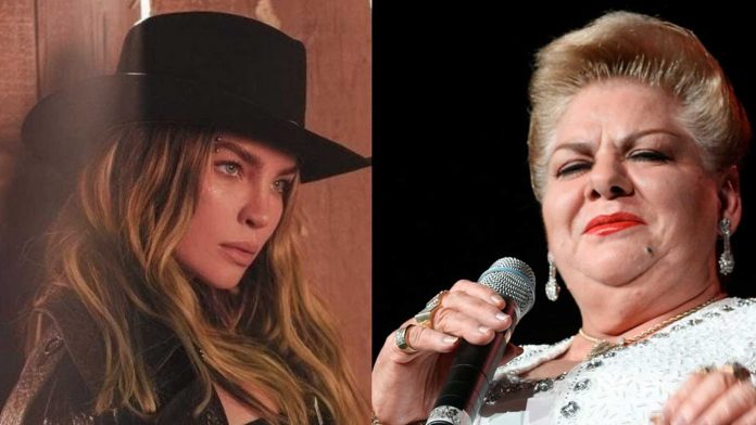 Foto: Vestida para la ocasión, Belinda dedicó un emotivo tributo a Paquita la del Barrio/Cortesía