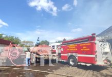 Millonarias pérdidas en bodega recicladora de Managua Foto: Incendio en Managua /TN8