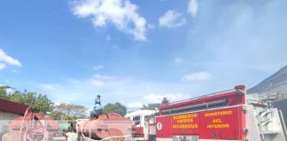 Foto: Incendio en Managua /TN8