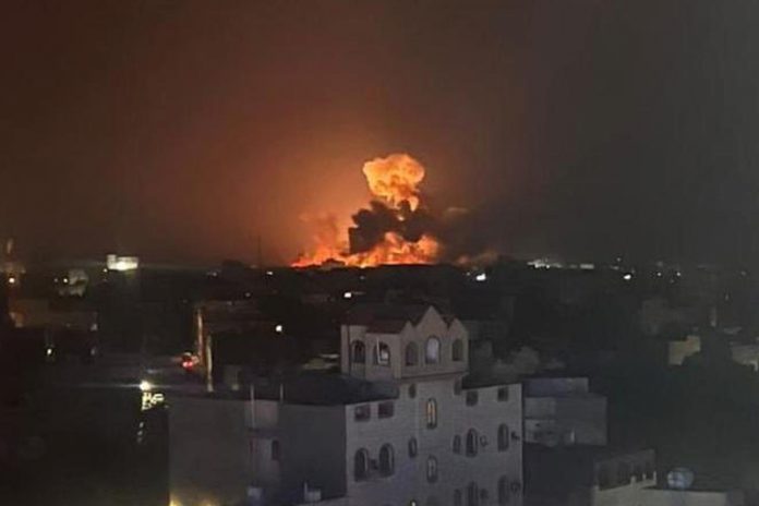 Foto: EE.UU. ataca la capital de Yemen /Cortesía Foto: EE.UU. ataca la capital de Yemen /Cortesía