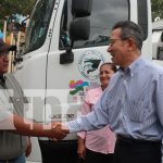 Japón dona camión recolector de basura a Mulukukú Foto: Mulukukú recibe moderno camión recolector/TN8