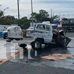 Accidente en Carazo: conductor pierde el control y causa impacto frontal Foto: Violento accidente en Carazo/TN8