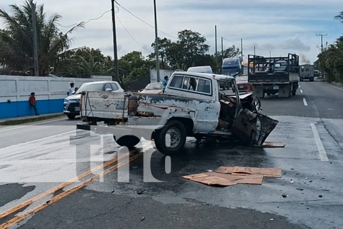 Foto: Violento accidente en Carazo/TN8
